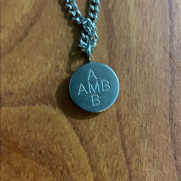 AMBUSH Stainless Steel Pill Necklace - Picture 4 of 7